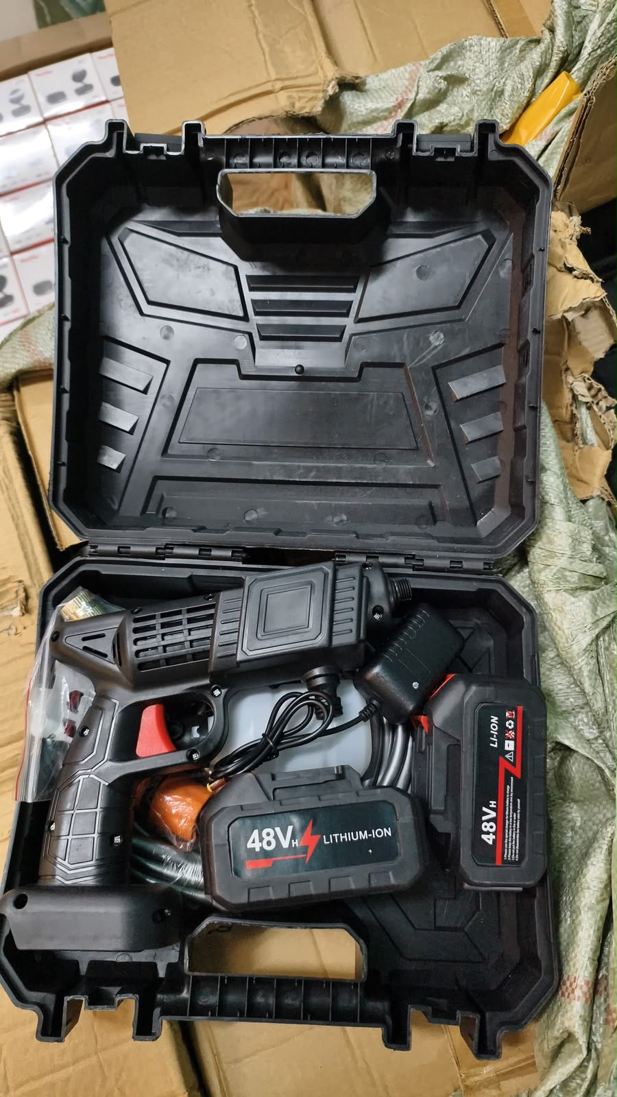 PRESSURE WASHING GUN