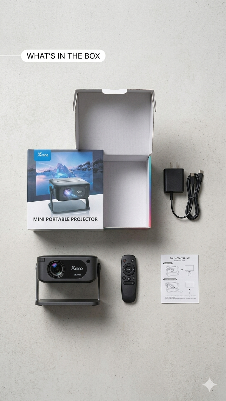 XNANO PREMIUM MINI PROJECTOR