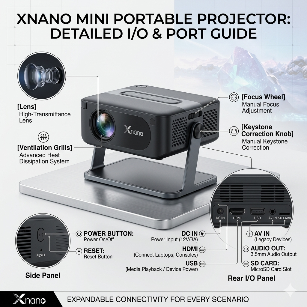 XNANO PREMIUM MINI PROJECTOR