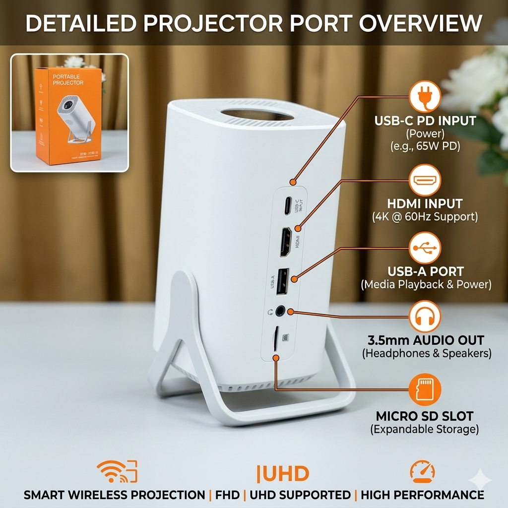 PORTABLE MINI PROJECTOR